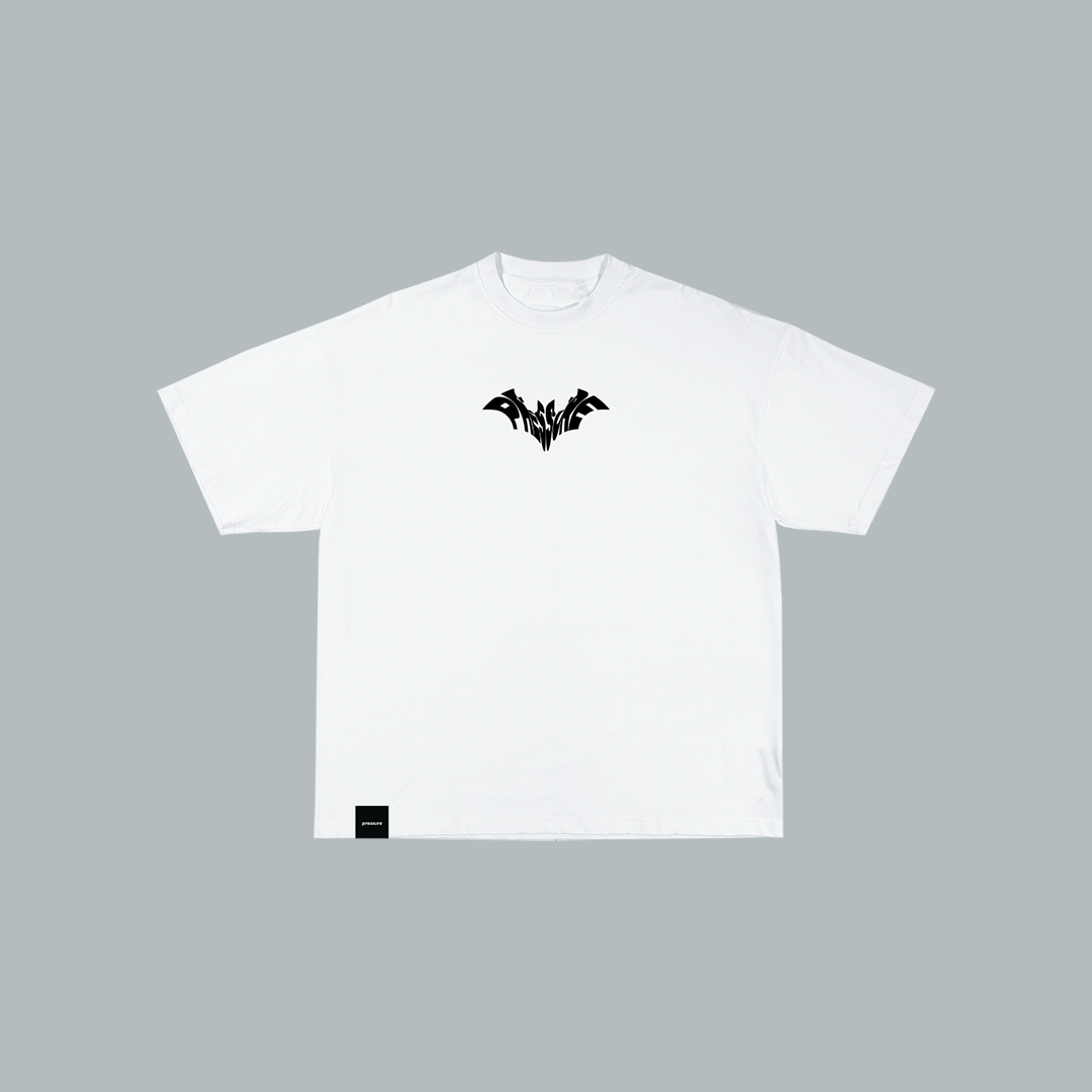 Camiseta básica blanca (logo negro)